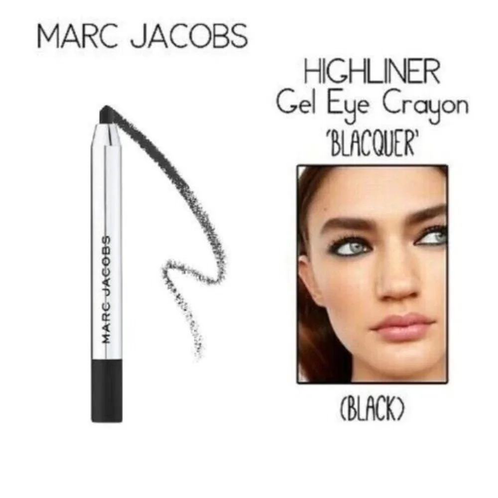 Marc Jacobs New‎ Highliner Matte Gel Eye Crayon Blacquer #42 Mini
